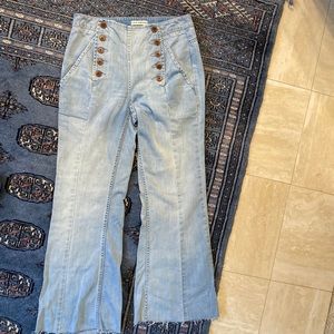 Ulla Johnson Loose Fitting Sailor Pants
